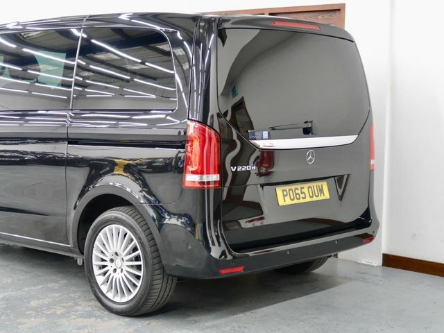 Mercedes-Benz V Class V220d Bluetec Sport Mpv Black #4