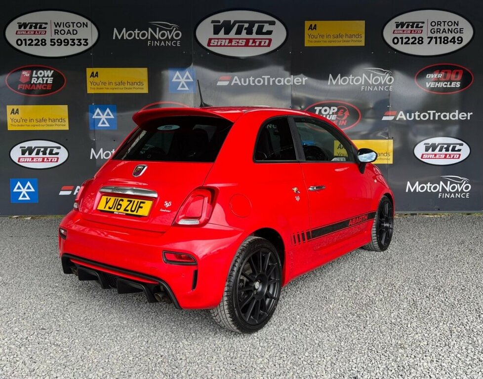 Abarth 595 1.4L Turismo YJ16ZUF Red #5