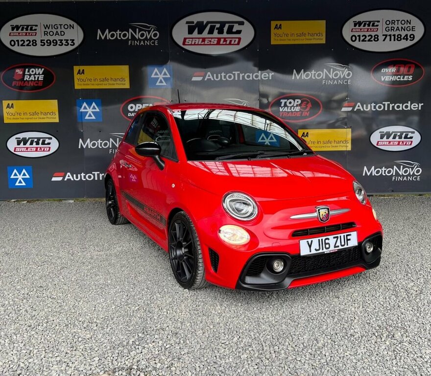 Abarth 595 1.4L Turismo YJ16ZUF Red #3