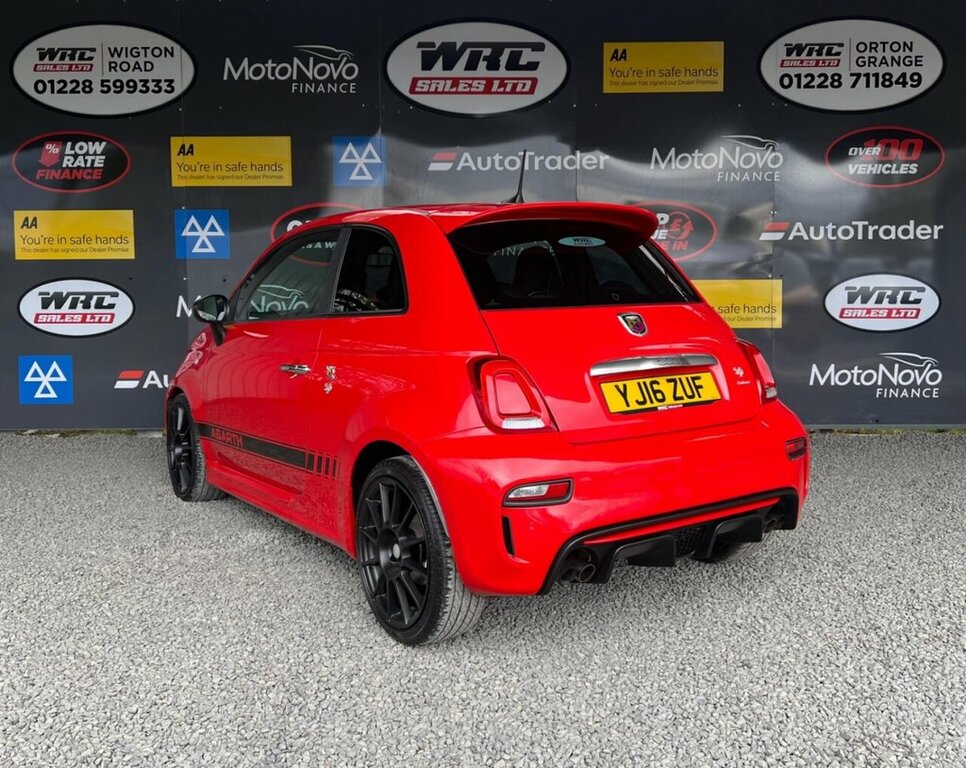 Abarth 595 1.4L Turismo YJ16ZUF Red #2