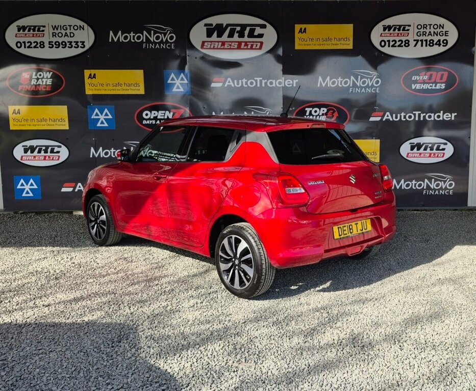 Suzuki Swift 1.2L Sz5 DE18TJU Red #3