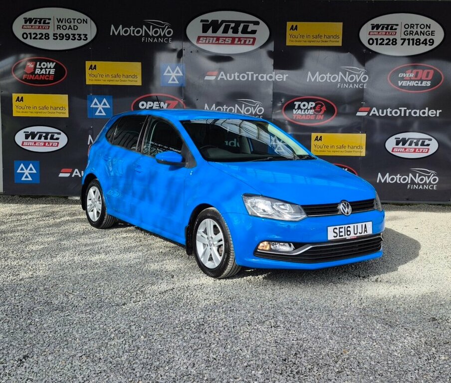 Volkswagen Polo 1L Match SE16UJA Blue #4