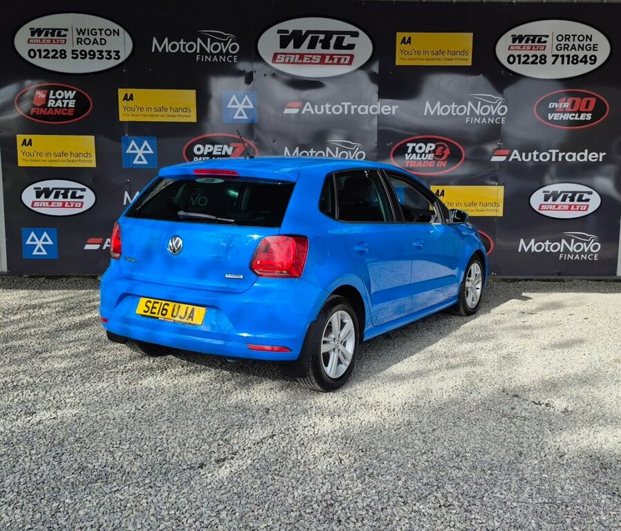 Volkswagen Polo 1L Match SE16UJA Blue #6
