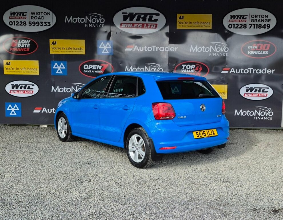 Volkswagen Polo 1L Match SE16UJA Blue #3
