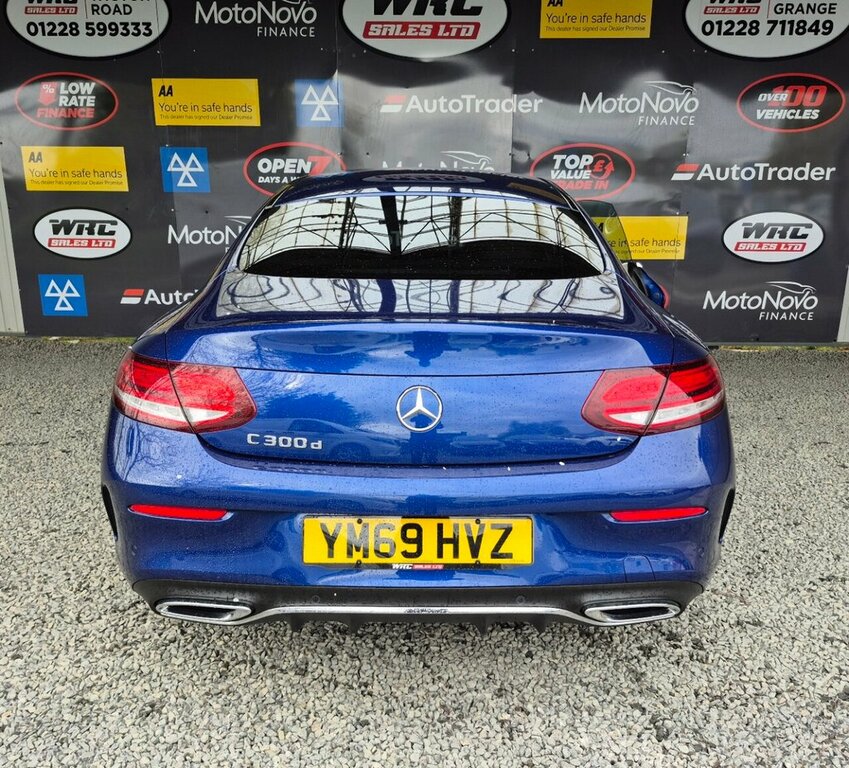 Mercedes-Benz C Class 2L Amg Line YM69HVZ Blue #5