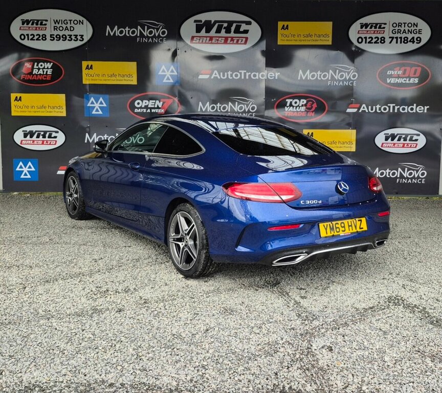 Mercedes-Benz C Class 2L Amg Line YM69HVZ Blue #2