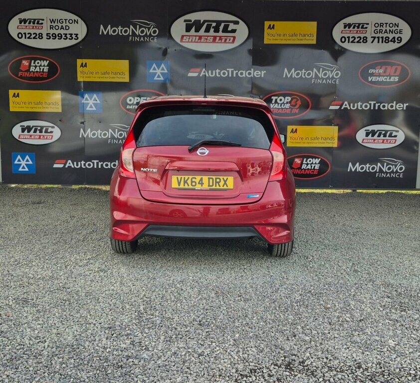 Nissan Note 1.5L Tekna Red