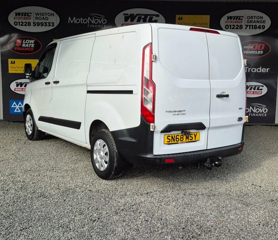 Ford Transit Custom 2L Null SN68MSY White #3