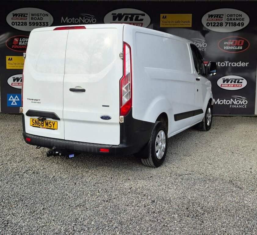 Ford Transit Custom 2L Null SN68MSY White #6