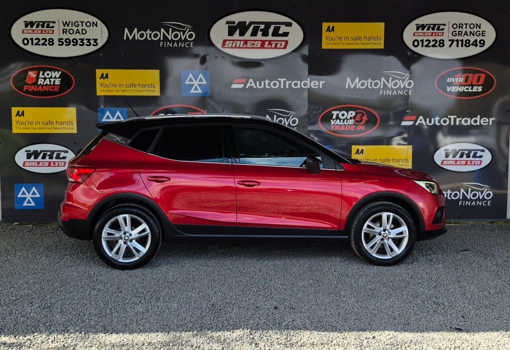 Seat Arona 1L Fr HS19ZHD Red #5