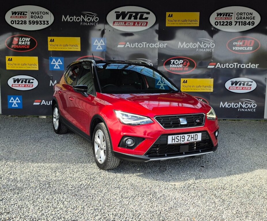 Seat Arona 1L Fr HS19ZHD Red #4