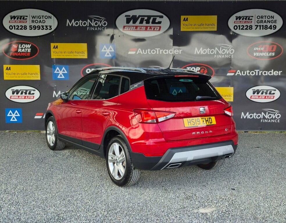 Seat Arona 1L Fr HS19ZHD Red #3