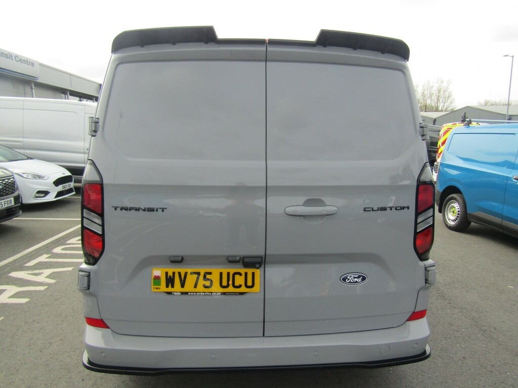 Ford Transit Custom 2.0D Ecoblue 136Ps H1 Double Cab Van Limited WV75UCU Grey #4