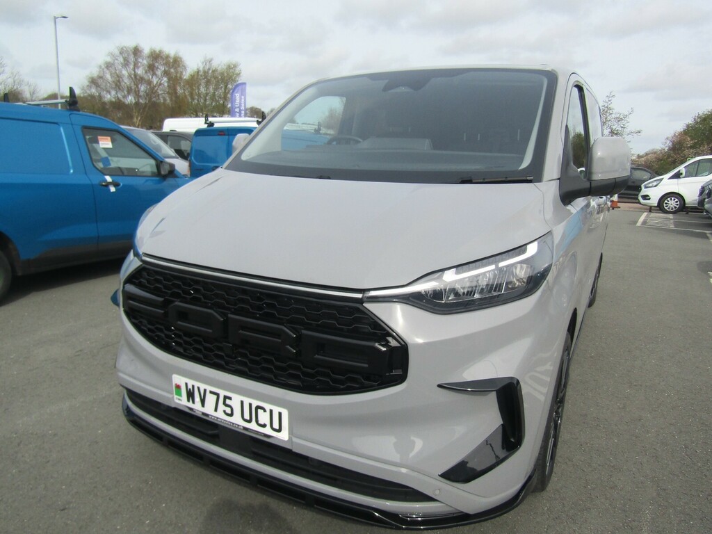 Ford Transit Custom 2.0D Ecoblue 136Ps H1 Double Cab Van Limited WV75UCU Grey #5