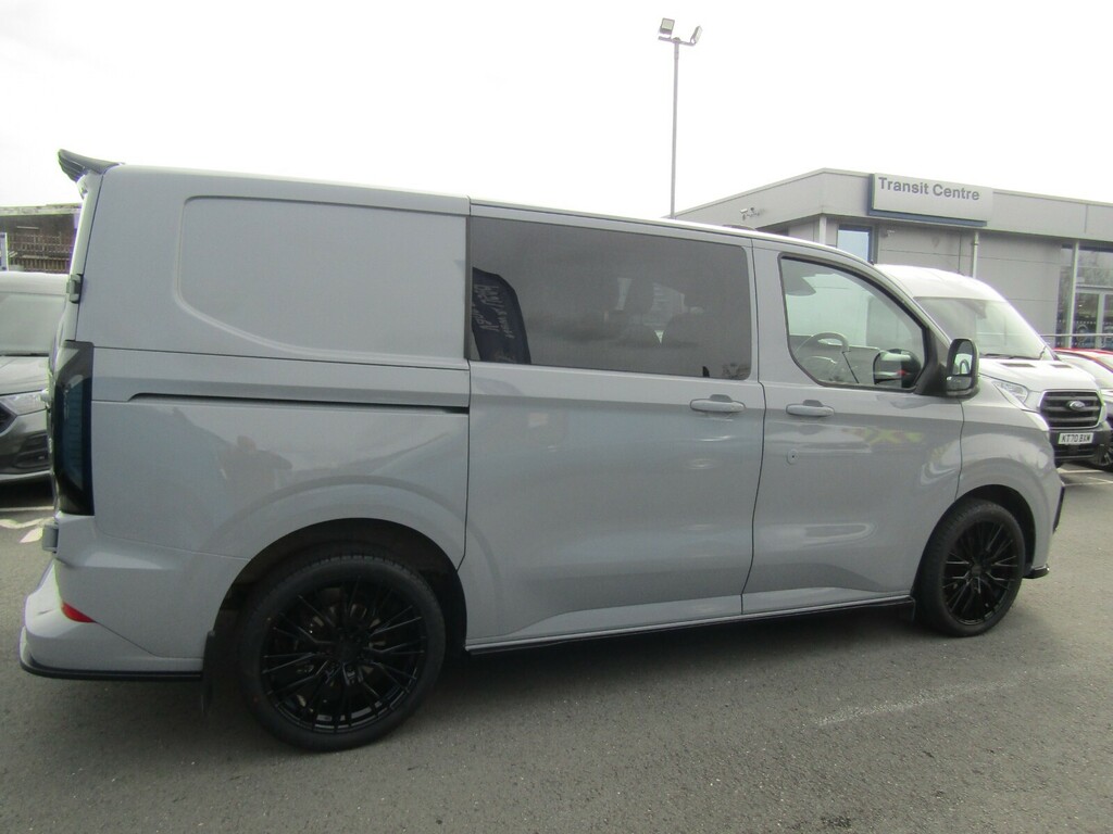 Ford Transit Custom 2.0D Ecoblue 136Ps H1 Double Cab Van Limited WV75UCU Grey #2