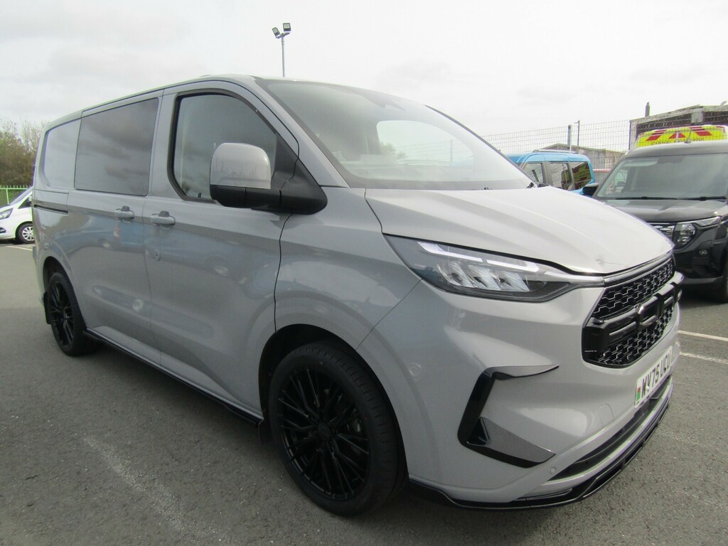 Ford Transit Custom 2.0D Ecoblue 136Ps H1 Double Cab Van Limited Grey