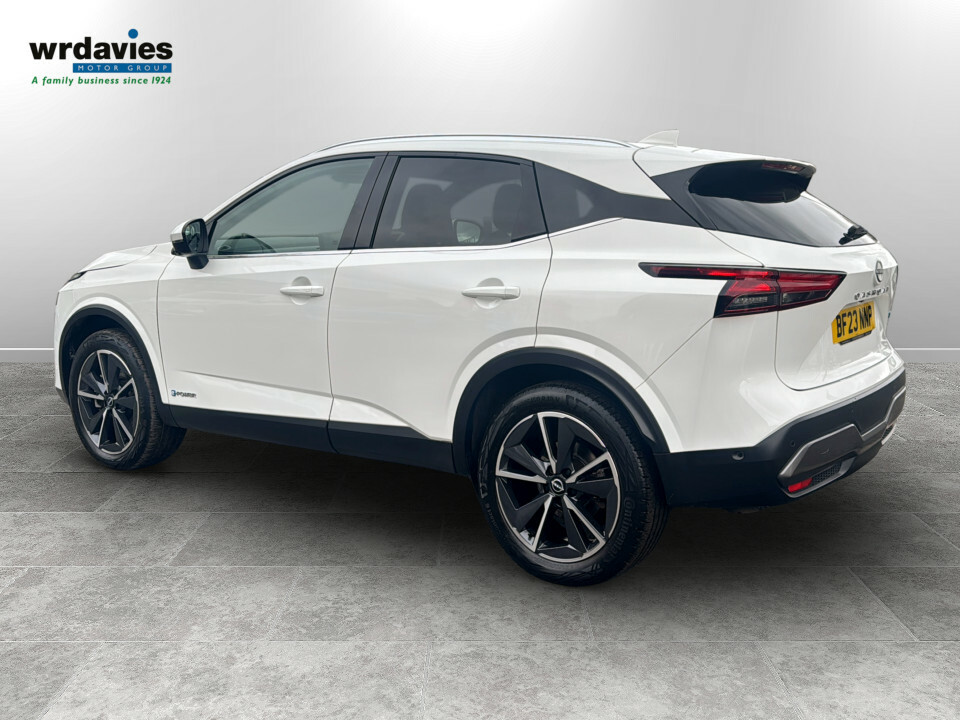 Nissan Qashqai 1.5 E-power Tekna BF23NNP White #5