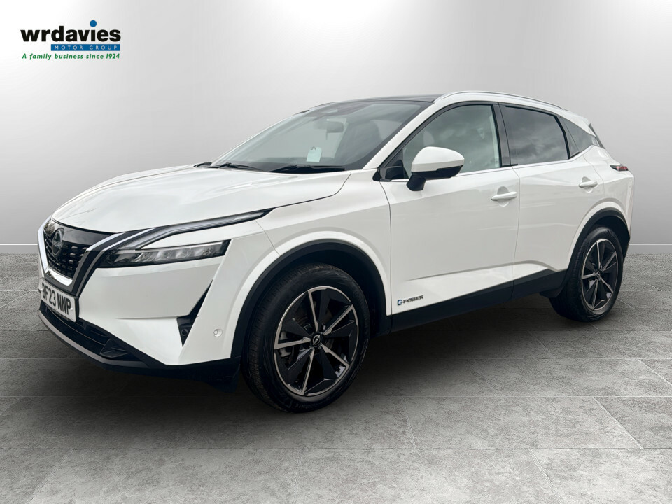 Nissan Qashqai 1.5 E-power Tekna BF23NNP White #3
