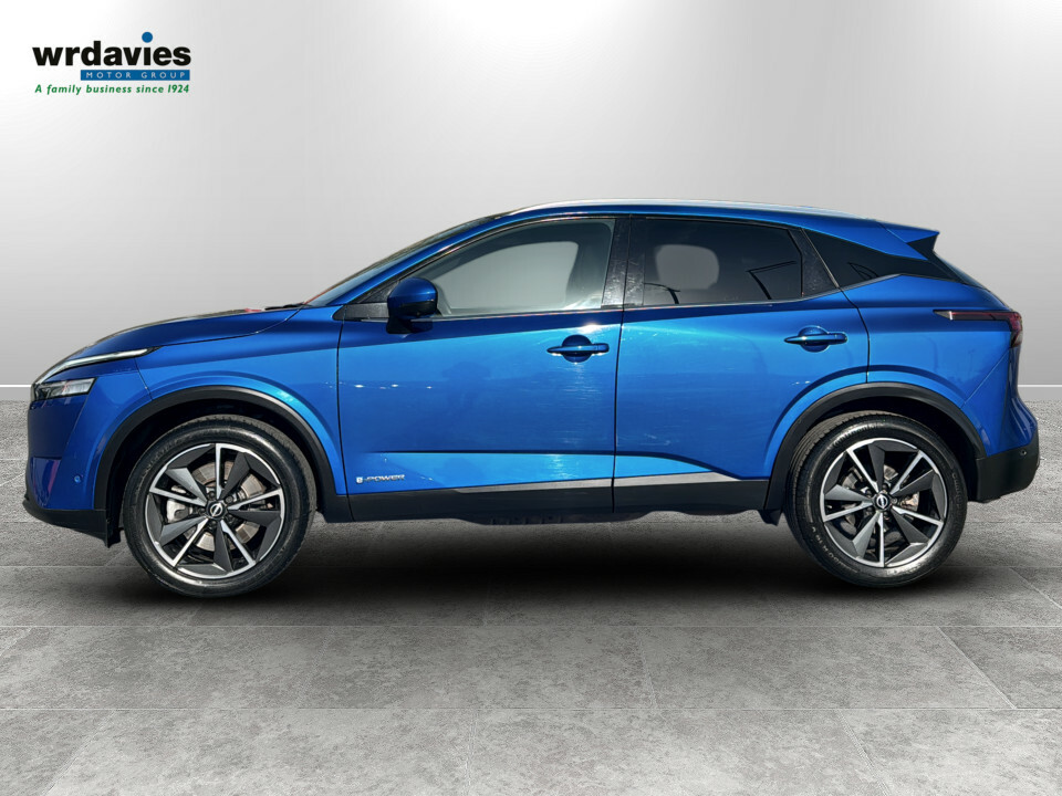Nissan Qashqai 1.5 E-power Tekna DS72WSE Blue #4