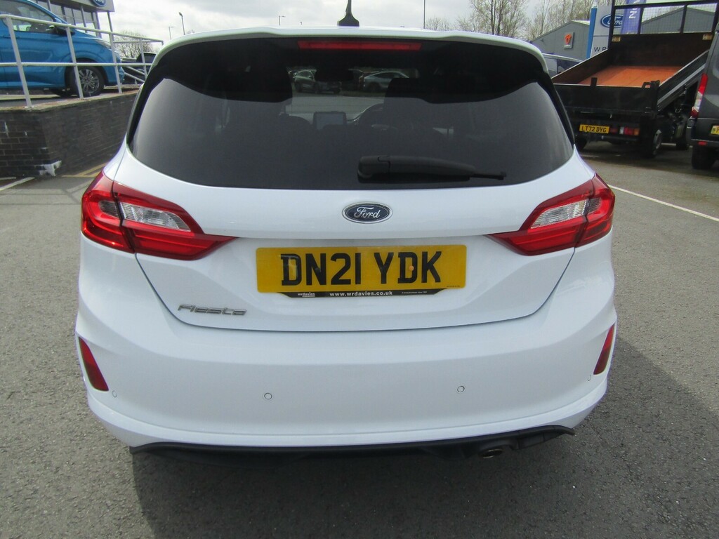 Ford Fiesta 1.0T Ecoboost 95 St-line Edition - Sat Nav R DN21YDK White #4