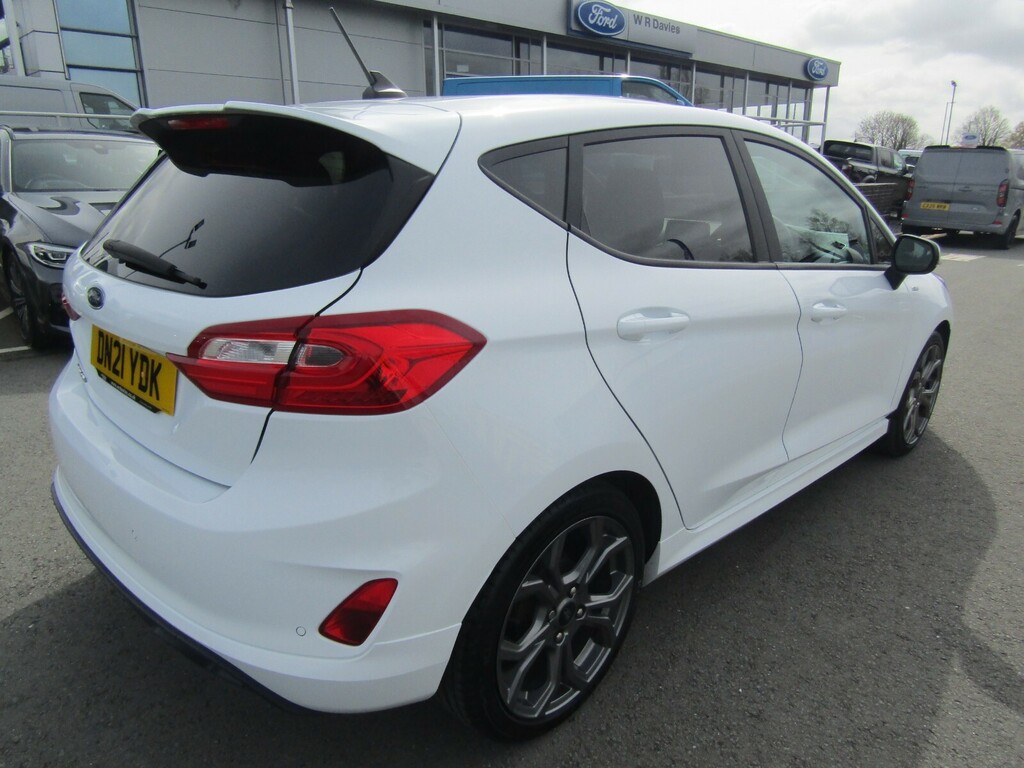 Ford Fiesta 1.0T Ecoboost 95 St-line Edition - Sat Nav R DN21YDK White #3