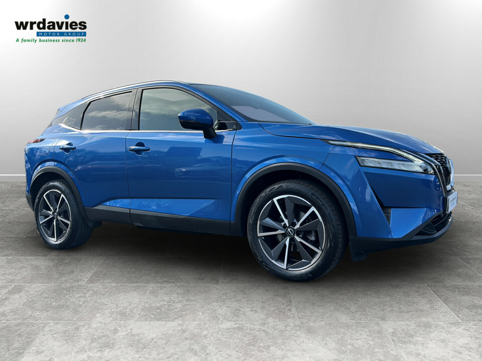 Nissan Qashqai 1.3 Dig-t Mh 158 Tekna Xtronic SE23VJZ Blue