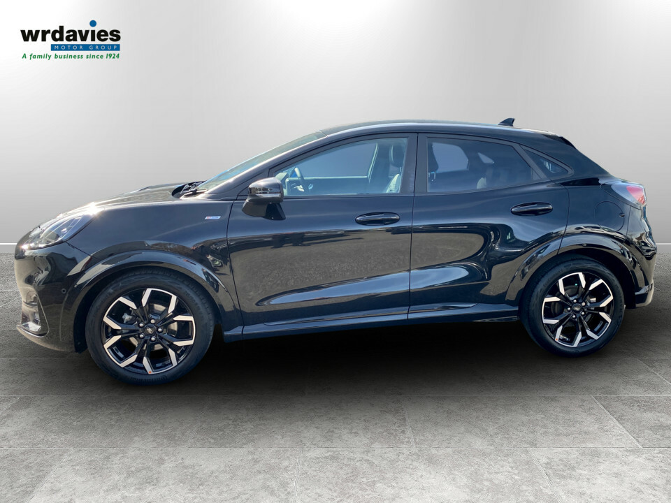 Ford Puma 1.0 Ecoboost Hybrid Mhev St-line X CY23JXF Black #3