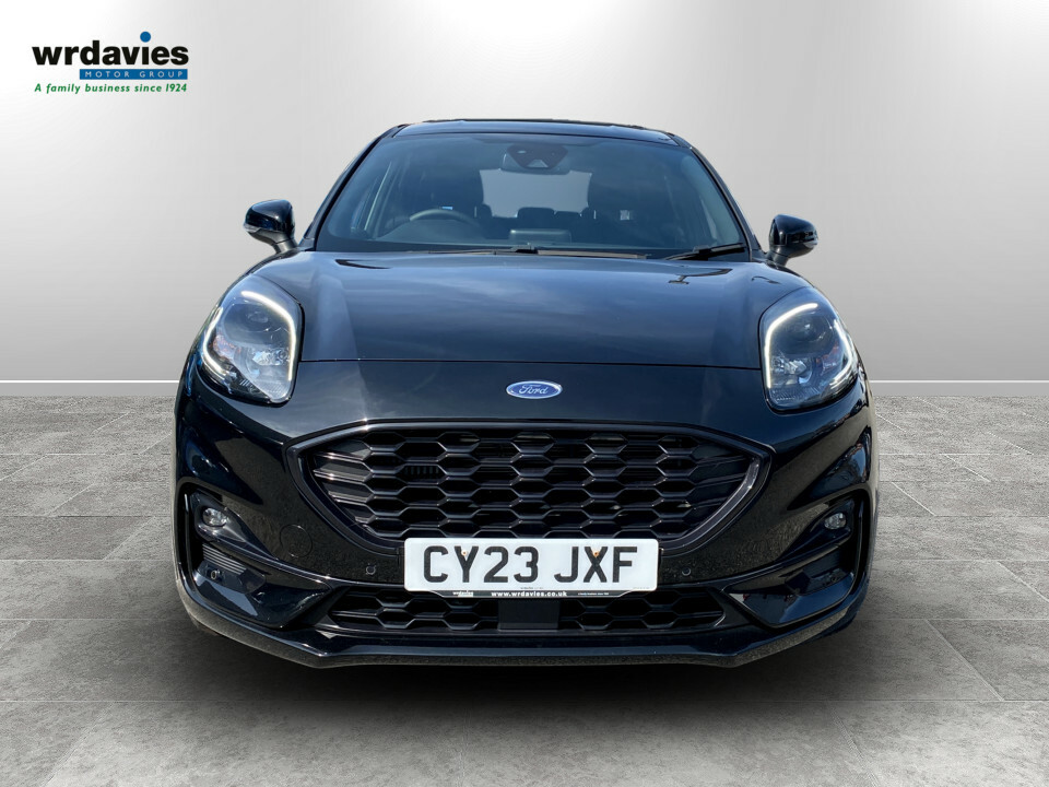 Ford Puma 1.0 Ecoboost Hybrid Mhev St-line X CY23JXF Black #2