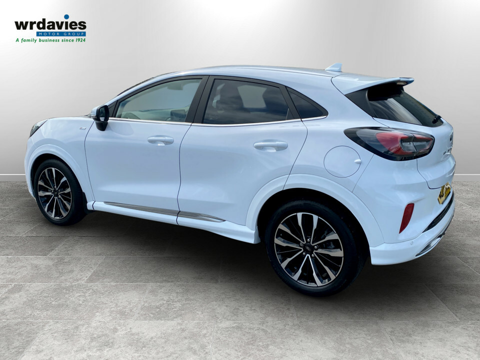 Ford Puma 1.0 Ecoboost Hybr Mhev 155 St-line Vignale Dct AE23MVZ White #6