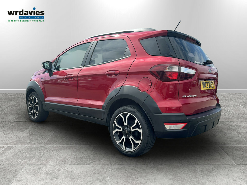 Ford Ecosport 1.0T Ecoboost 125 Active -1 Owner Sat Nav VK23UZV Red #5