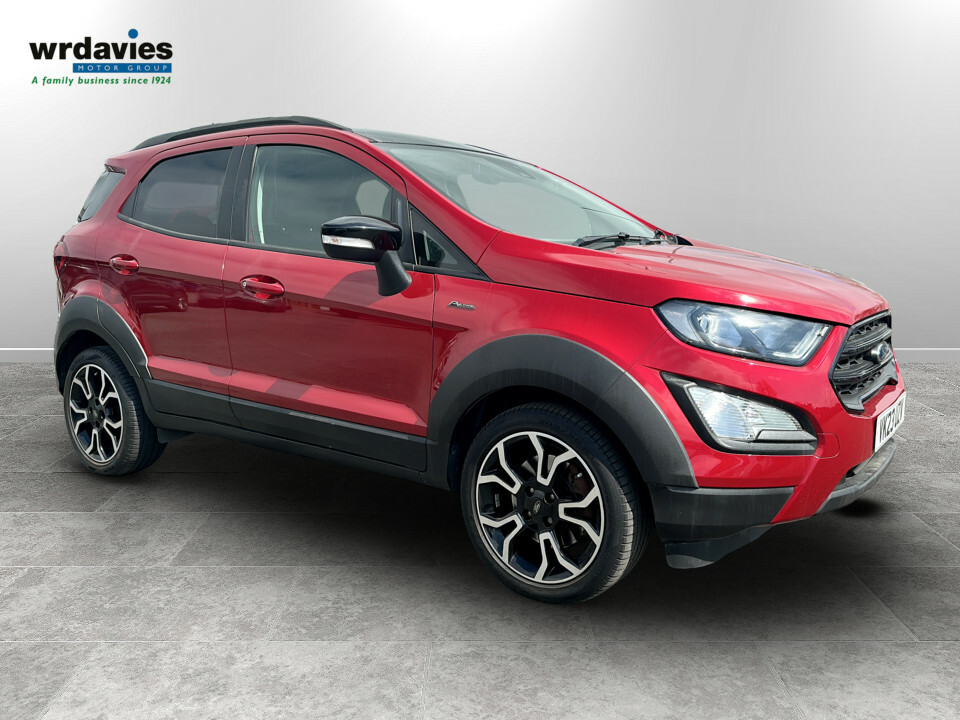 Ford Ecosport 1.0T Ecoboost 125 Active -1 Owner Sat Nav Red