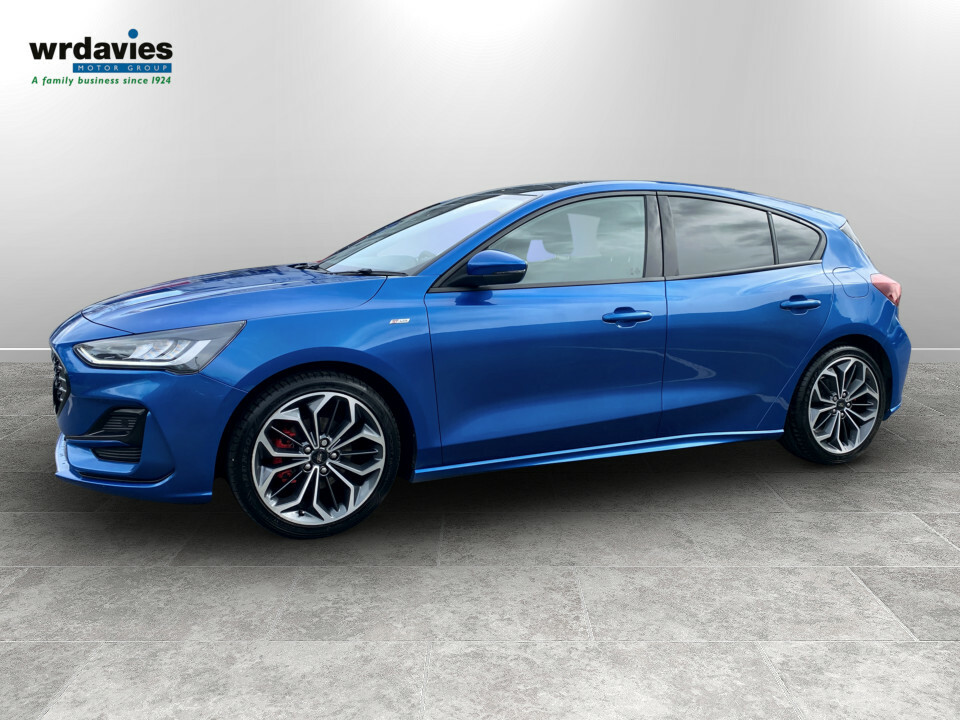 Ford Focus 1.0 Ecoboost Hybrid Mhev 155 St-line X CP23ZNT Blue #4