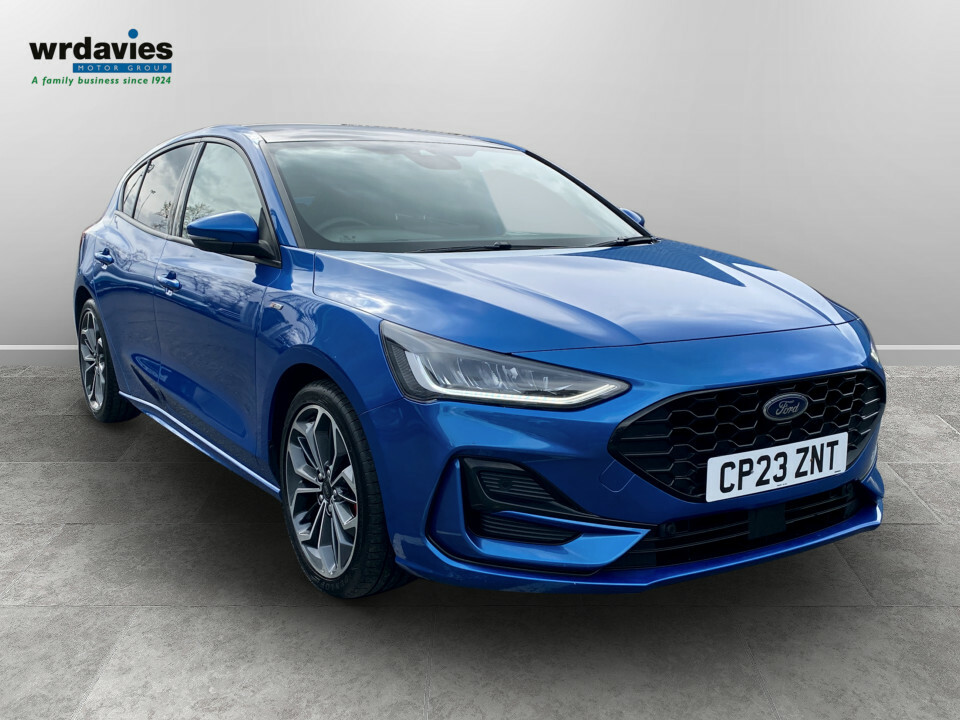 Ford Focus 1.0 Ecoboost Hybrid Mhev 155 St-line X Blue