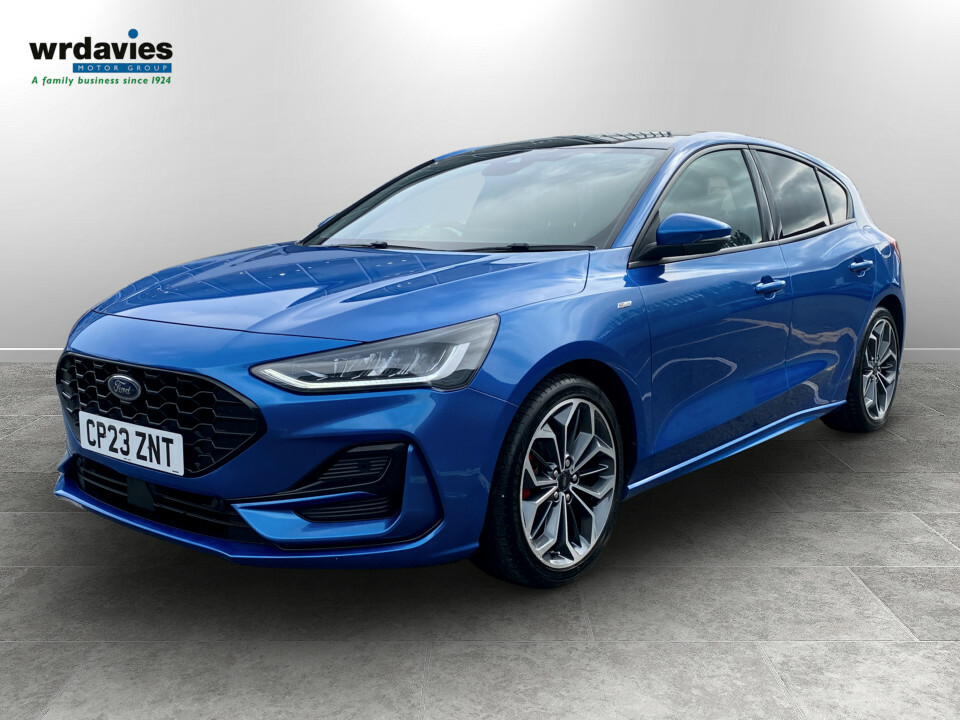 Ford Focus 1.0 Ecoboost Hybrid Mhev 155 St-line X CP23ZNT Blue #3