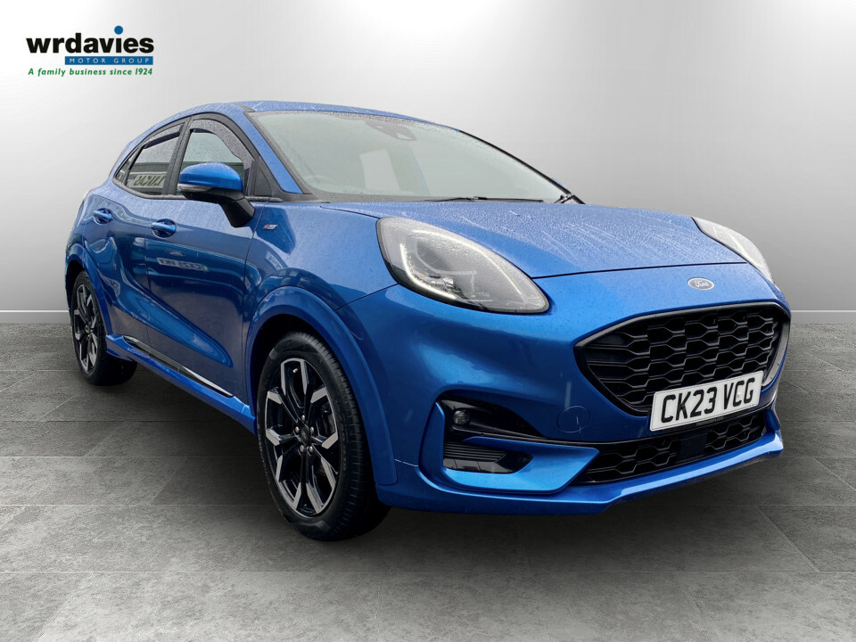 Ford Puma 1.0 Ecoboost Hybrid Mhev 155 St-line X Blue