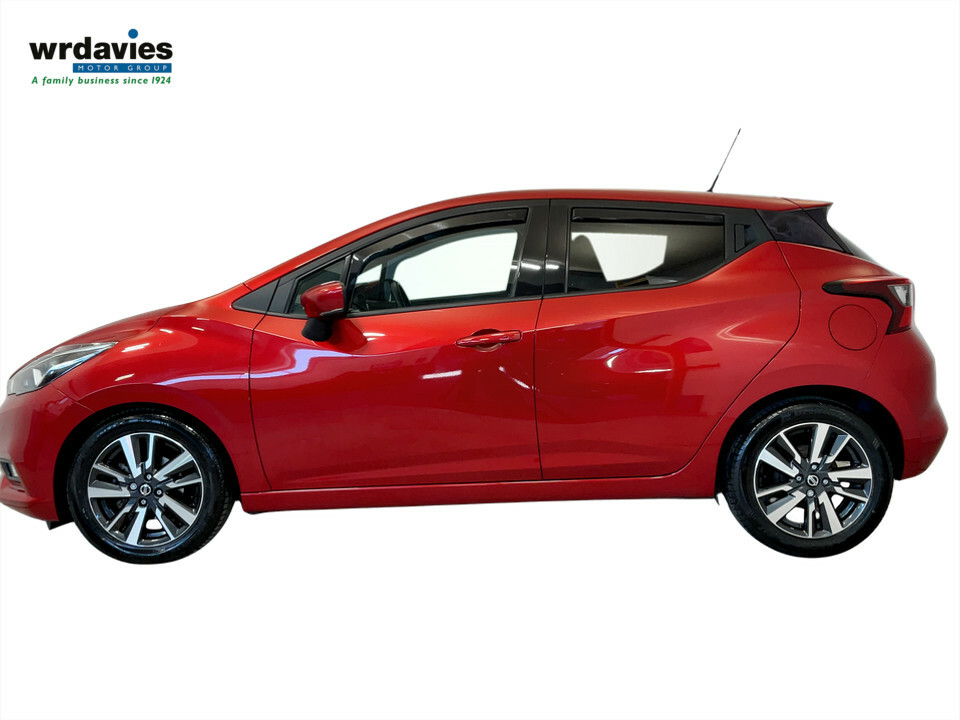 Nissan Micra 1.0 Ig-t 100 Tekna Xtronic OY69TXW Red #4