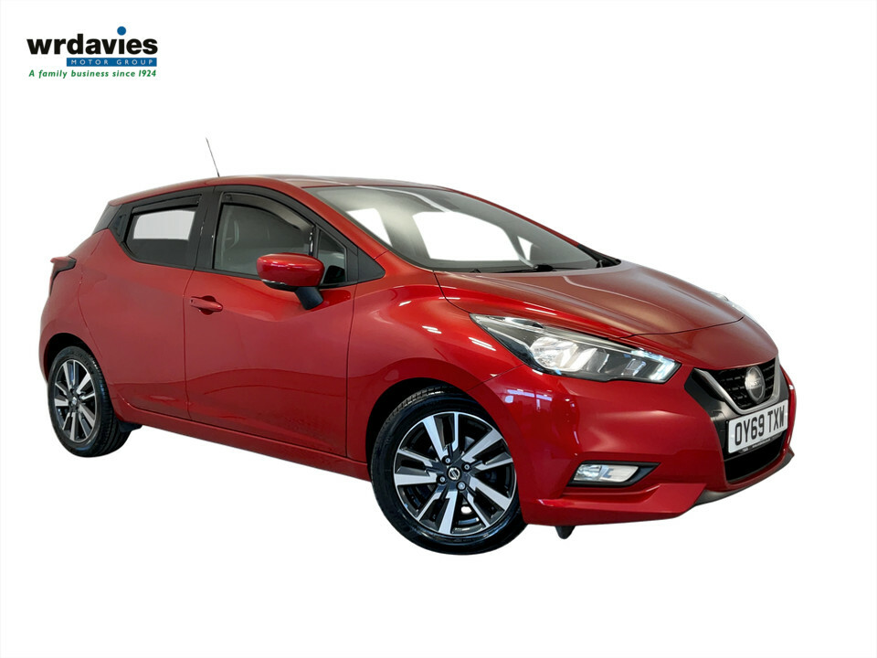 Nissan Micra 1.0 Ig-t 100 Tekna Xtronic Red