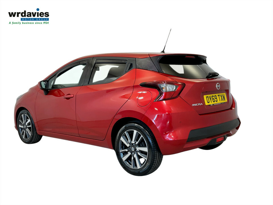 Nissan Micra 1.0 Ig-t 100 Tekna Xtronic OY69TXW Red #5