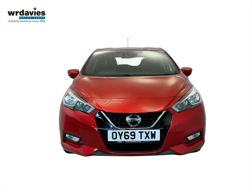 Nissan Micra 1.0 Ig-t 100 Tekna Xtronic OY69TXW Red #2