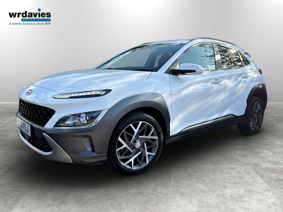 Hyundai Kona 1.6 Gdi Hybrid Premium Dct White #3