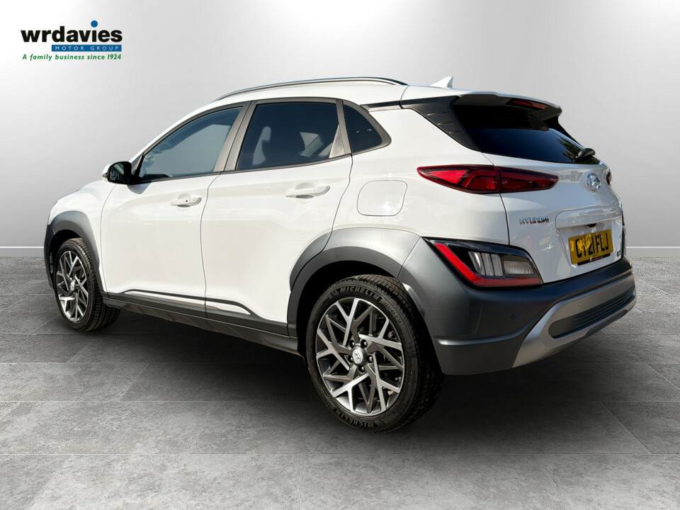 Hyundai Kona 1.6 Gdi Hybrid Premium Dct White #5