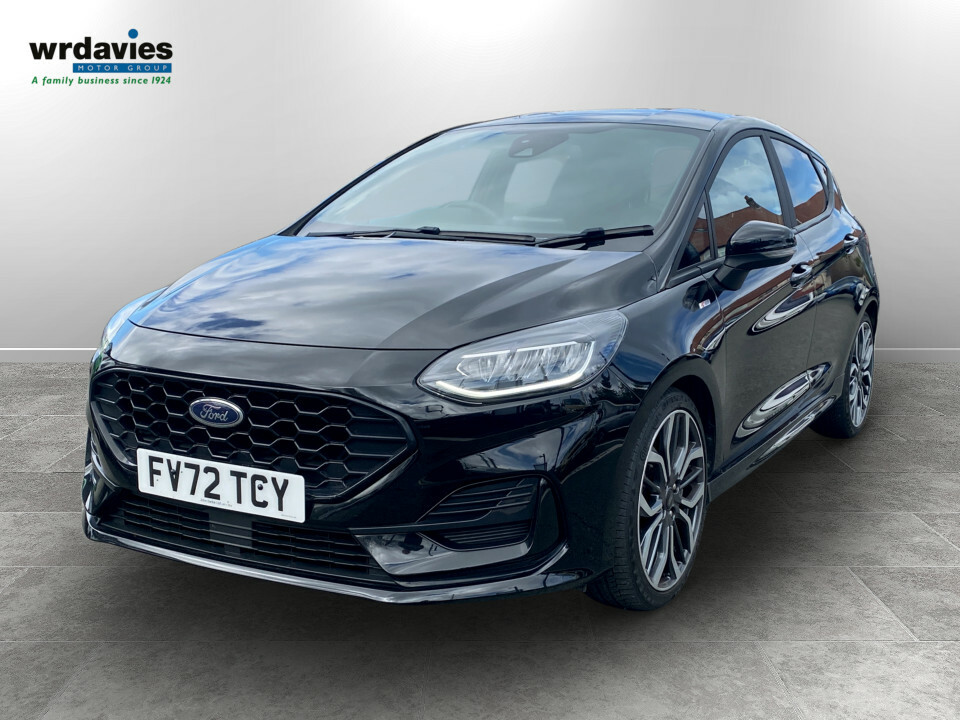 Ford Fiesta 1.0 Ecoboost Hybrid Mhev 125 St-line X FV72TCY Black #3
