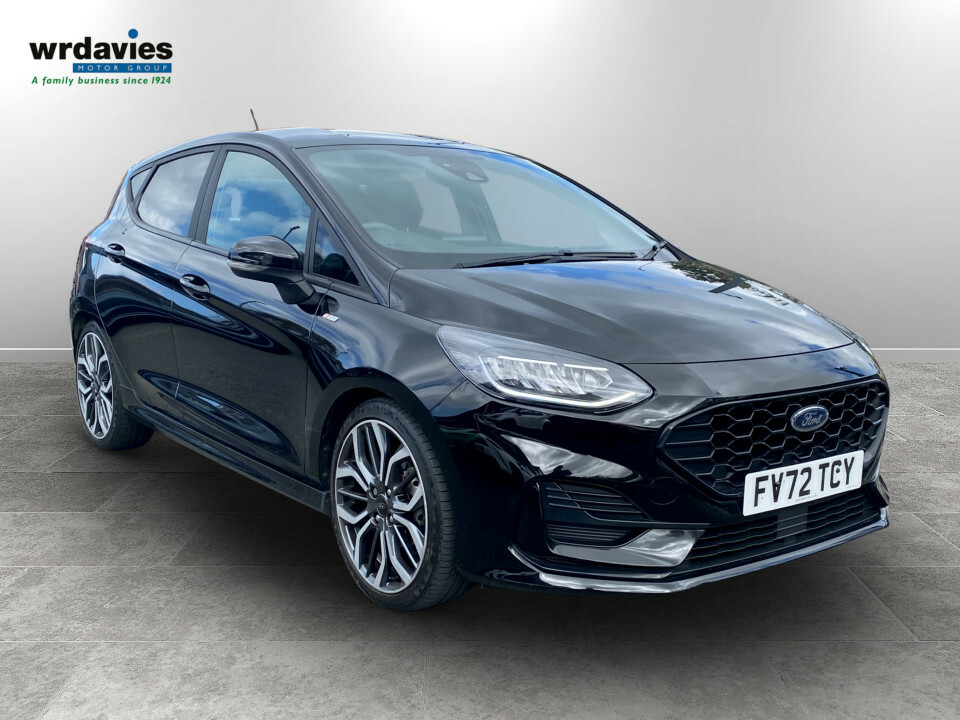Ford Fiesta 1.0 Ecoboost Hybrid Mhev 125 St-line X Black