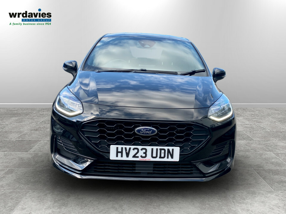 Ford Fiesta 1.0 Ecoboost Hybrid Mhev 125 St-line X HV23UDN Black #2