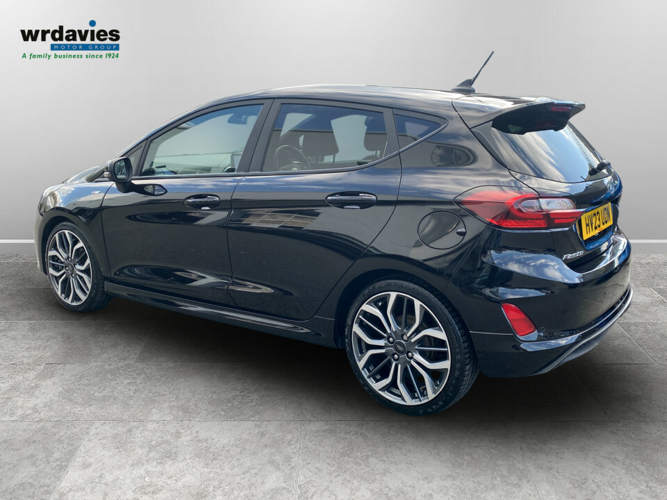 Ford Fiesta 1.0 Ecoboost Hybrid Mhev 125 St-line X HV23UDN Black #6