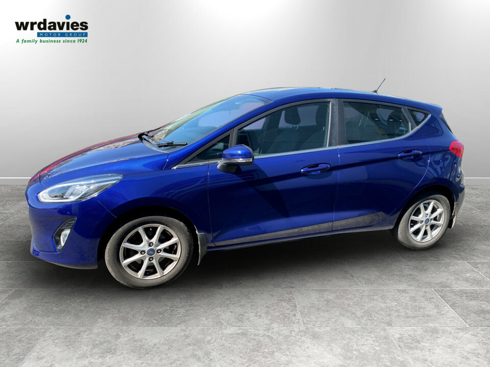 Ford Fiesta 1.0 Ecoboost Zetec CX67YLC Blue #4