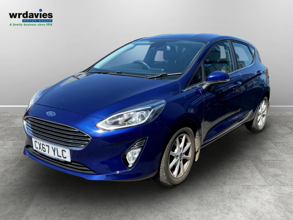 Ford Fiesta 1.0 Ecoboost Zetec CX67YLC Blue #3