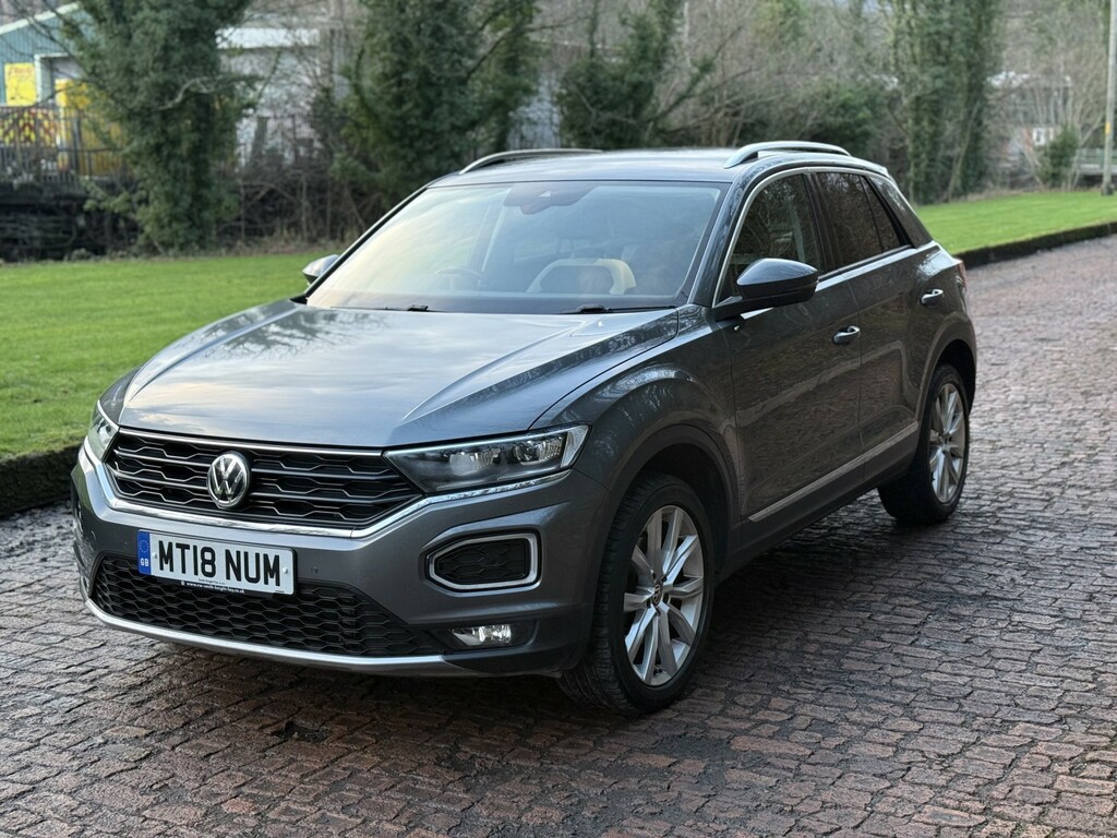 Volkswagen T-Roc 2.0 Tdi Sel MT18NUM Grey #2