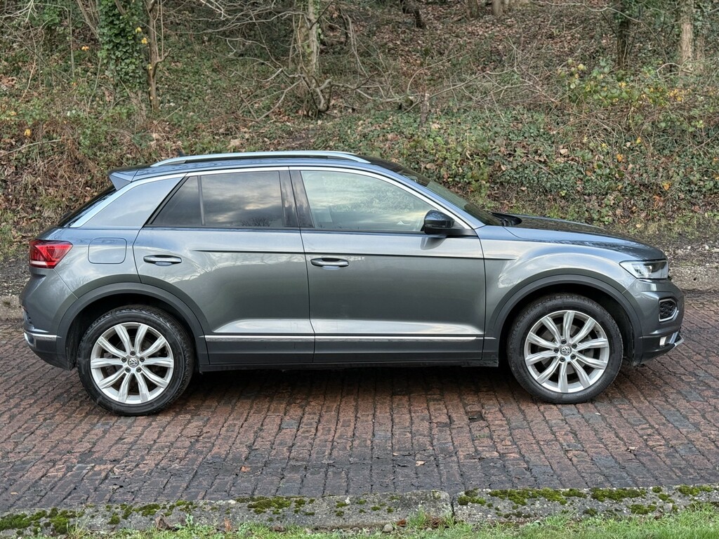 Volkswagen T-Roc 2.0 Tdi Sel MT18NUM Grey #4