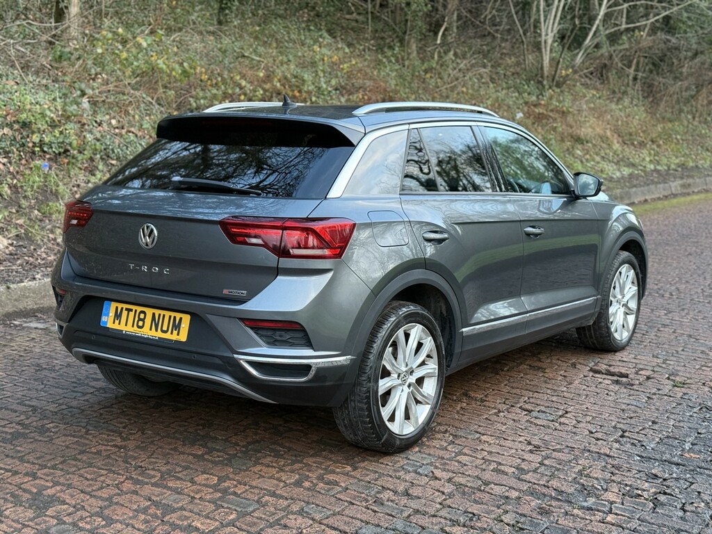 Volkswagen T-Roc 2.0 Tdi Sel MT18NUM Grey #5